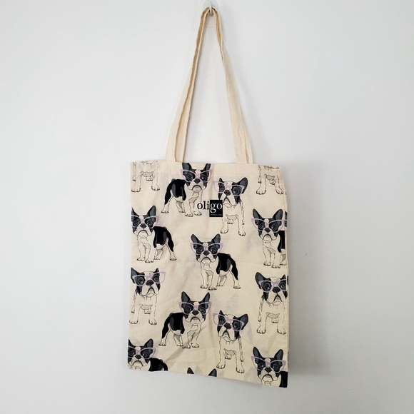 Dog Print Tote Bag - Picture 4 of 8